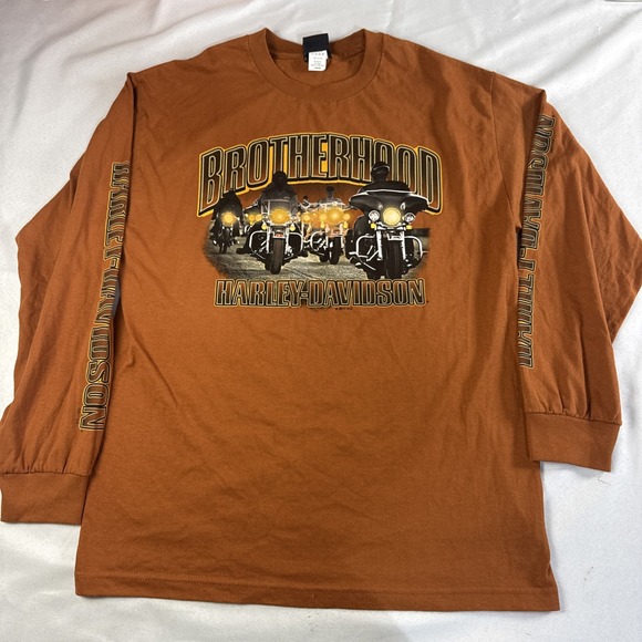 Other - Harley Davidson Long Sleeve Brotherhood Hellbender T-Shirt Size Large /ATL, GA